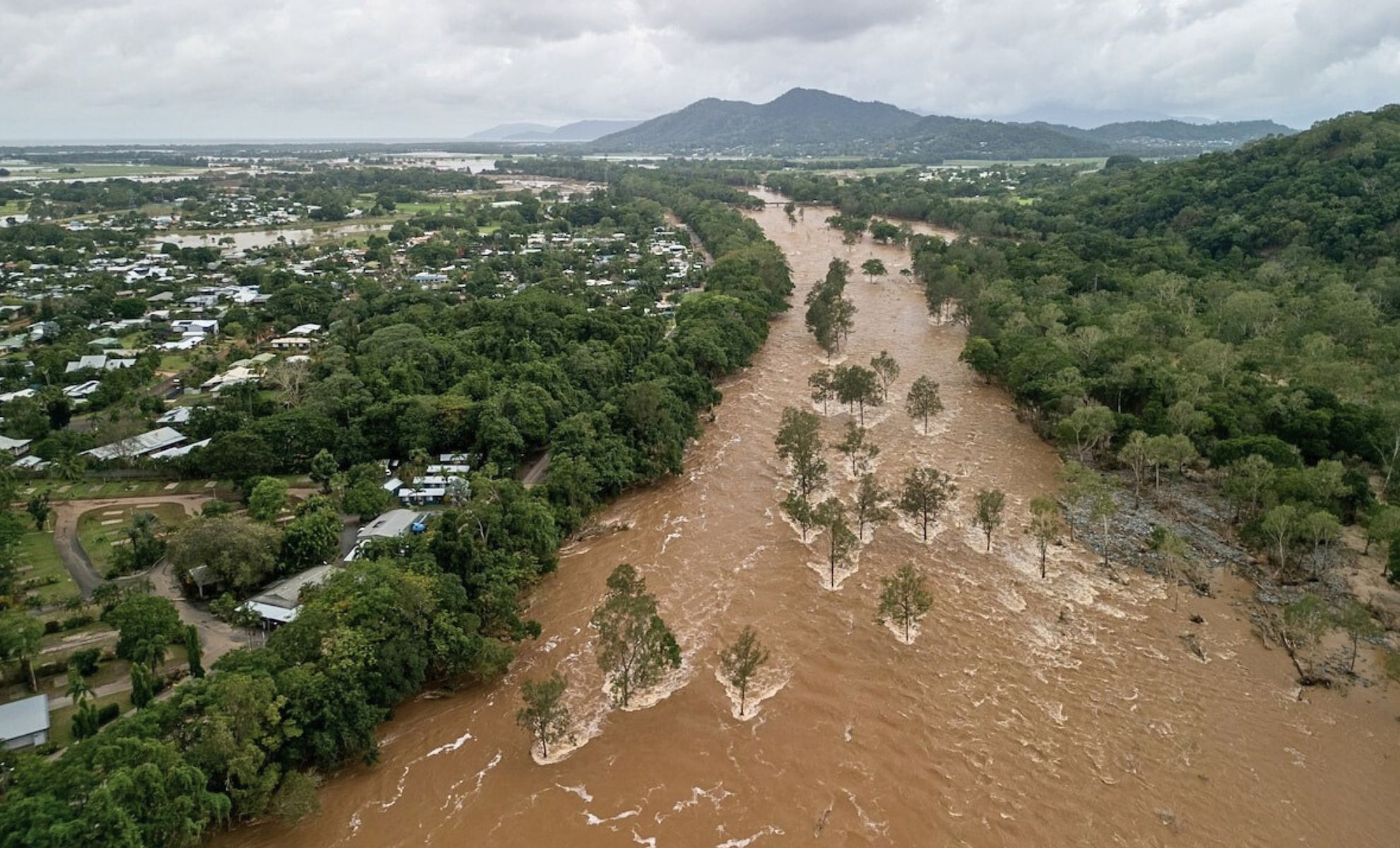 Queensland’s Worst Floods in Decades Wipe Out a Major Highway Bridge ...