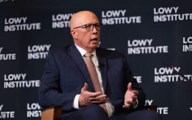 Peter Dutton, the Australian Opposition Leader