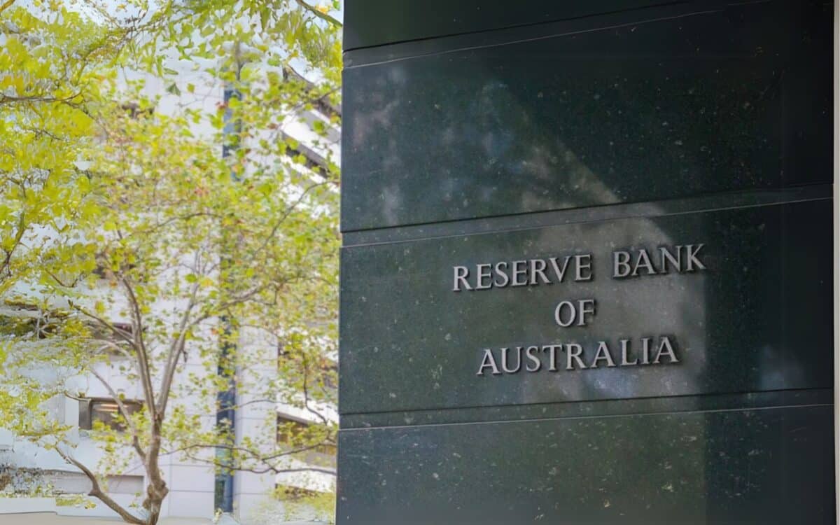 the exterior wall of the Reserve Bank of Australia building