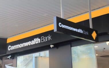A Commonwealth Bank branch
