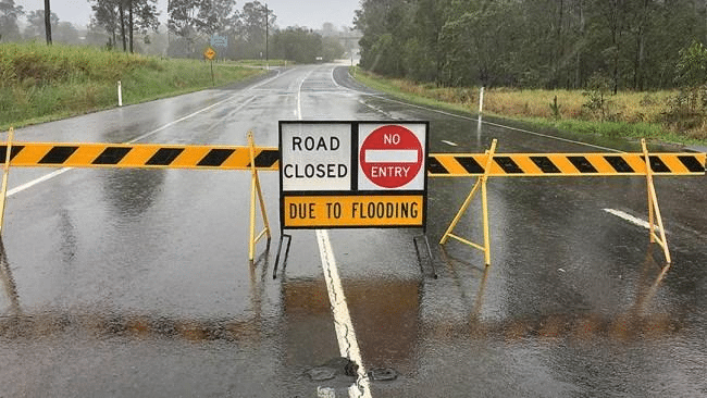 Several roads have been closed in the Hunter and Mid North Coast region due to flooding. Picture: Facebook