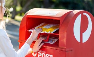 Australia letters stamp price