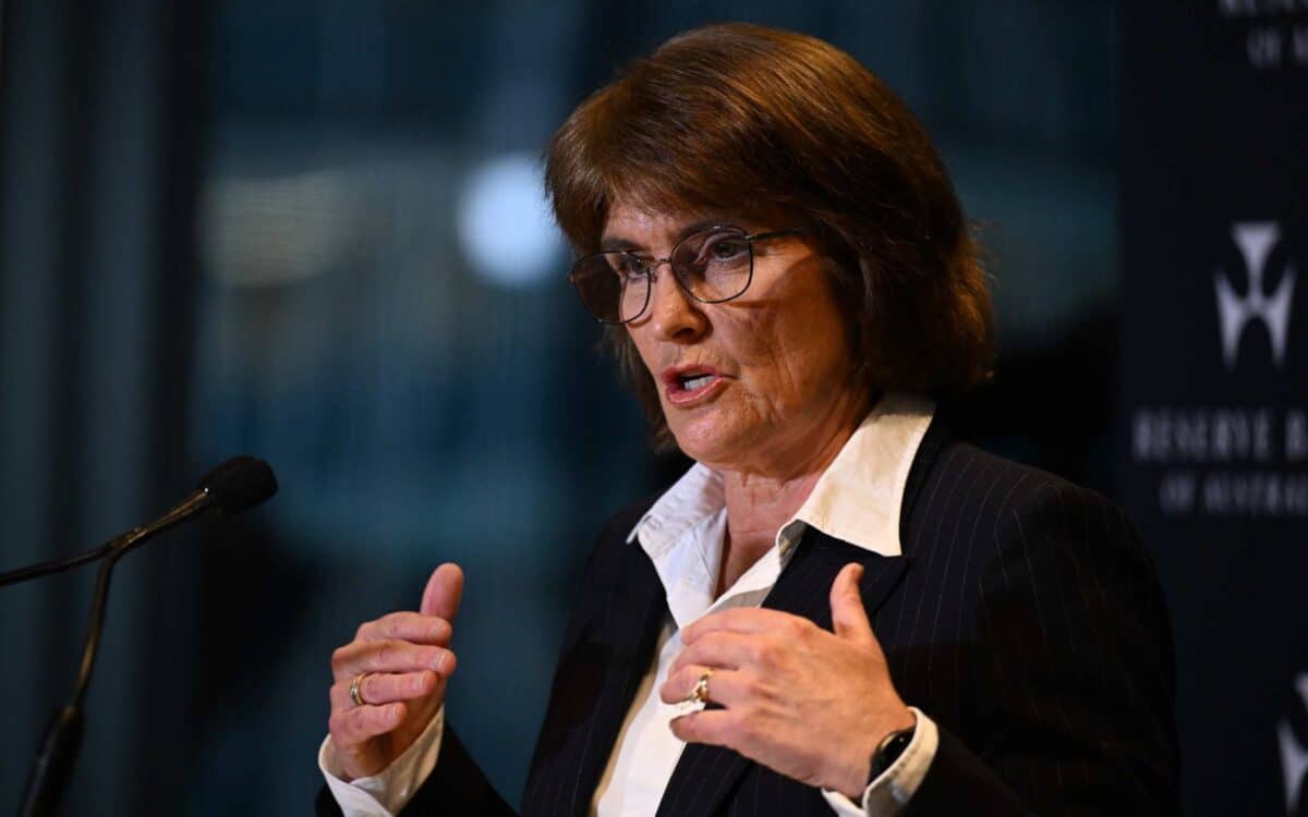 RBA Governor Michele Bullock