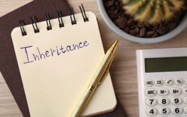 Notepad with Phrase Inheritance Tax