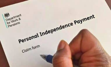 DWP PIP Claim Form