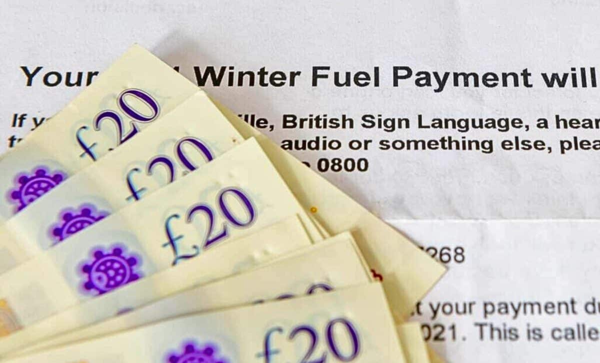 Letter Detailing A Winter Fuel Payment, Informing Pensioners Of A Payment To Help With Heating Costs.