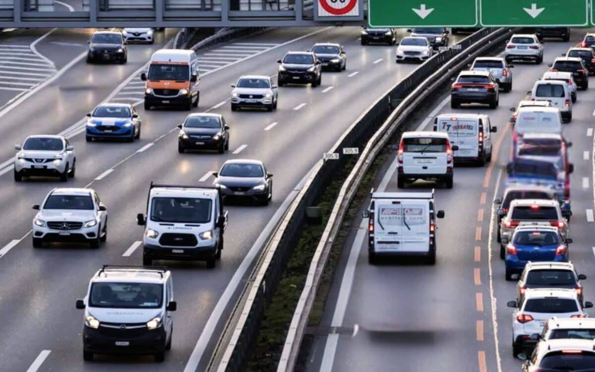 A photo of a multi lane highway UK Drivers