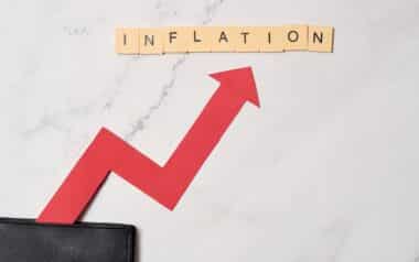 Rising cost of living. inflation financial crisis background