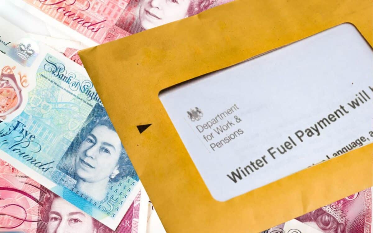 british bank notes+ Winter Fuel Payment