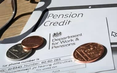 pension credit department for work pension DWP