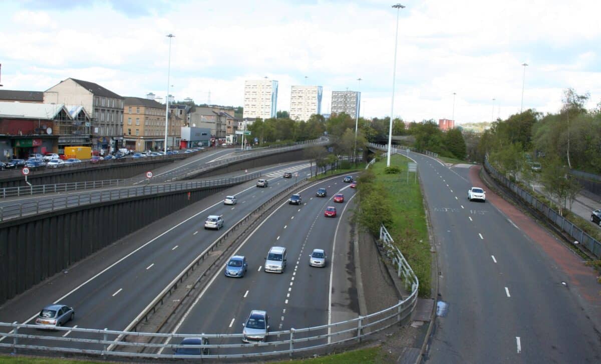 Glasgow motorway