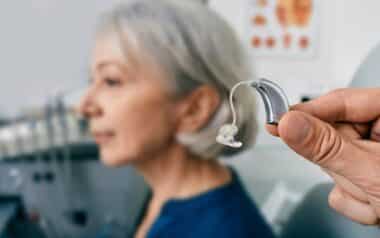 Behind the ear hearing aid