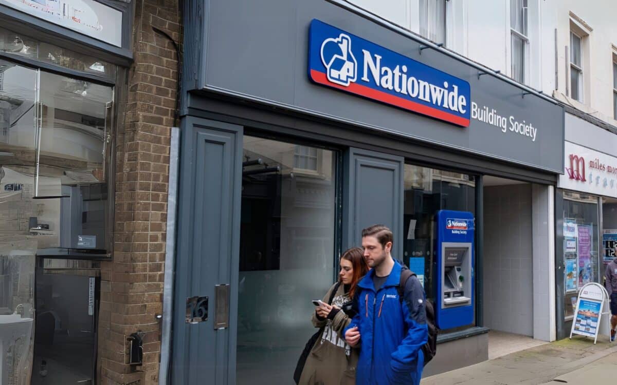 the front of a Nationwide Building Society branch