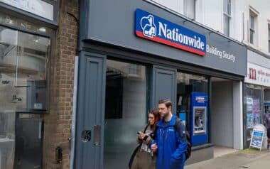 the front of a Nationwide Building Society branch