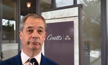 Nigel Farage Coutts