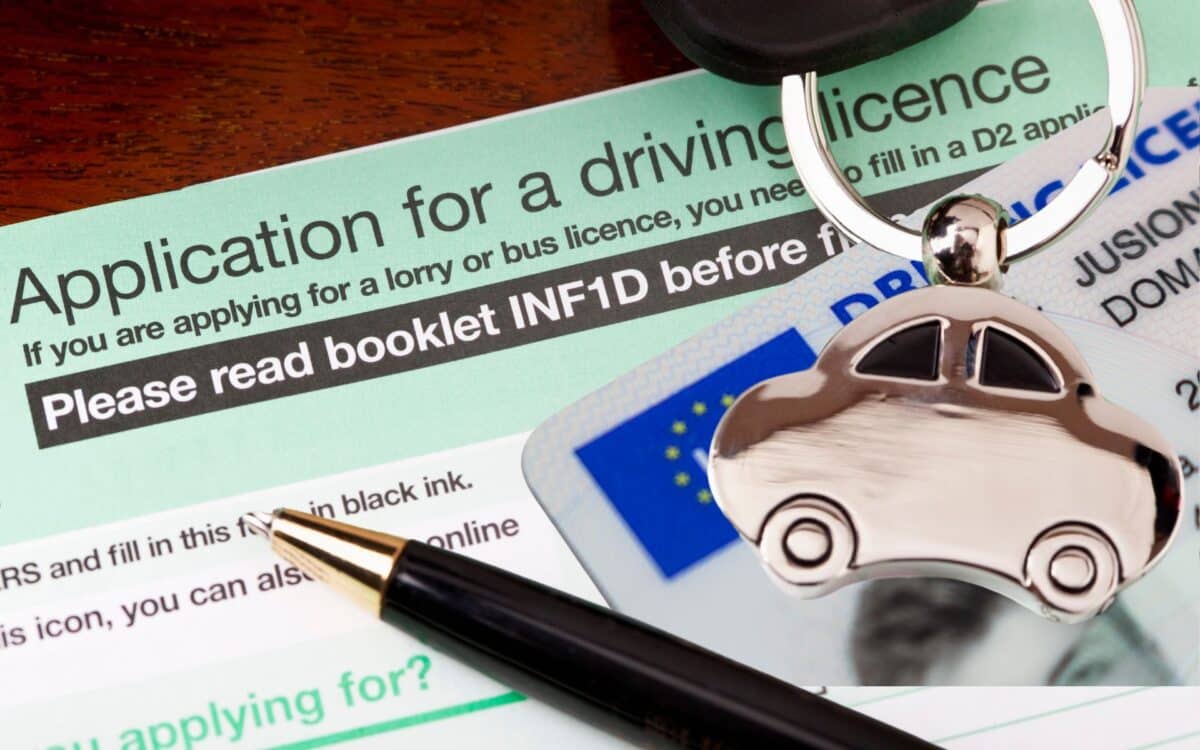 Application for UK Driving Licence