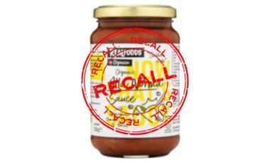 Organico Alla Norma Sauce recall