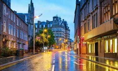 Scotland temperatures drop
