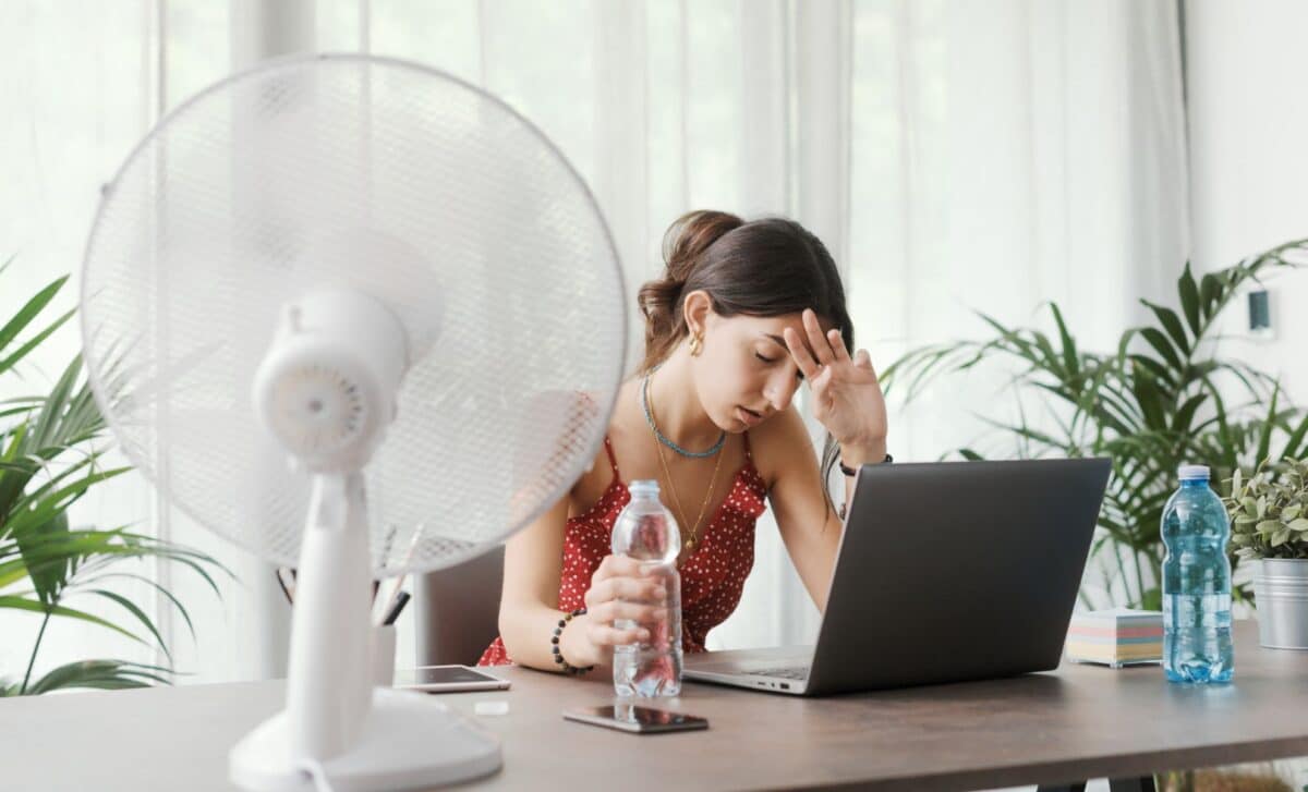 UK temperatures rising