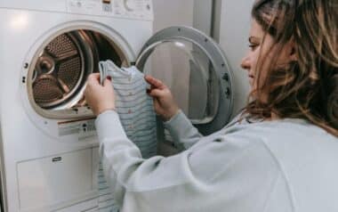 Washing baby clothes in machine