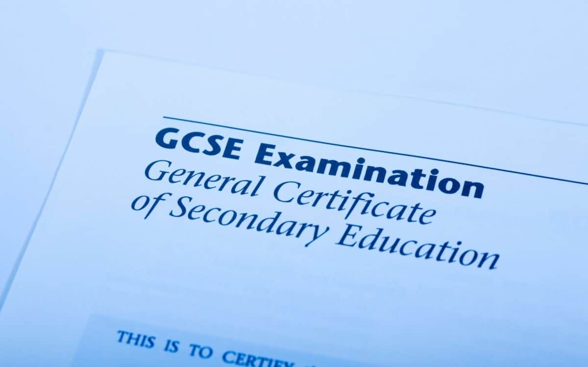 GCSE Examination Certificate