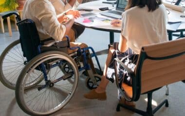 People Having a Meeting at the Office