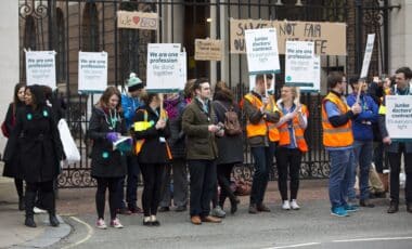 NHS doctors strike