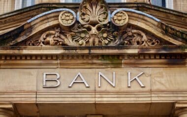 UK Bank Doorway