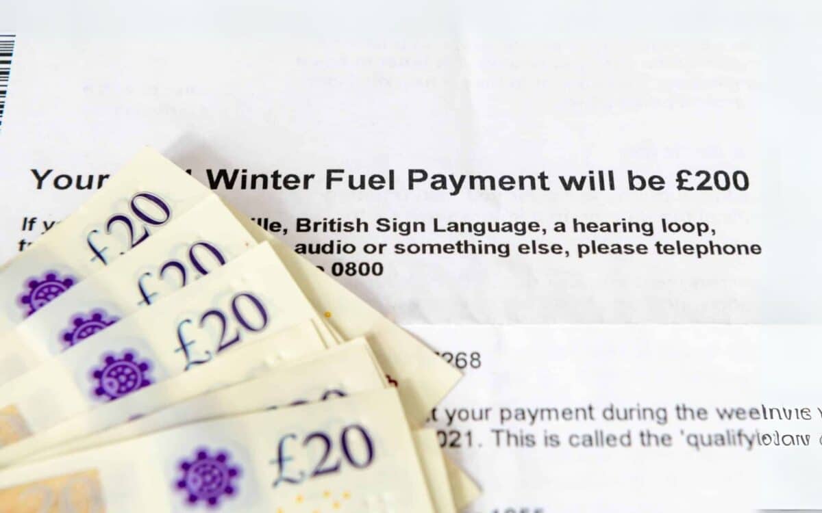 Winter Fuel Payment form