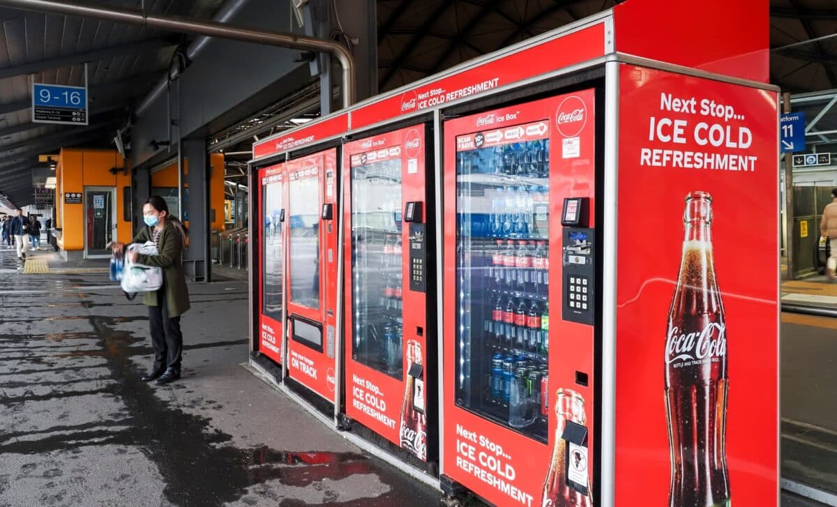 Coca-Cola vending machine