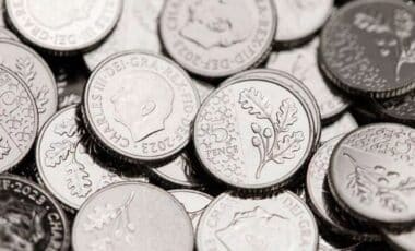 5p coins