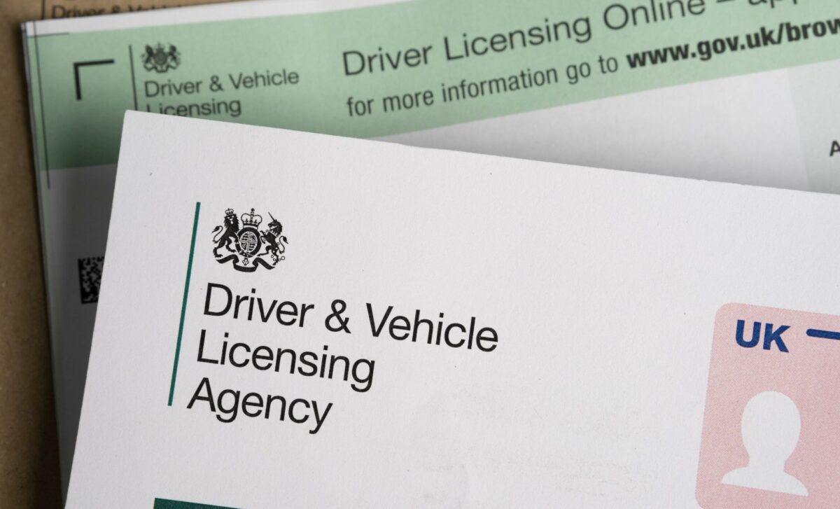 DVLA licence