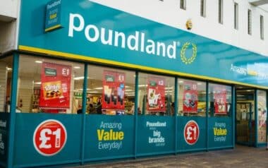 Poundland store front