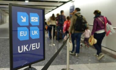 UK EU travellers check