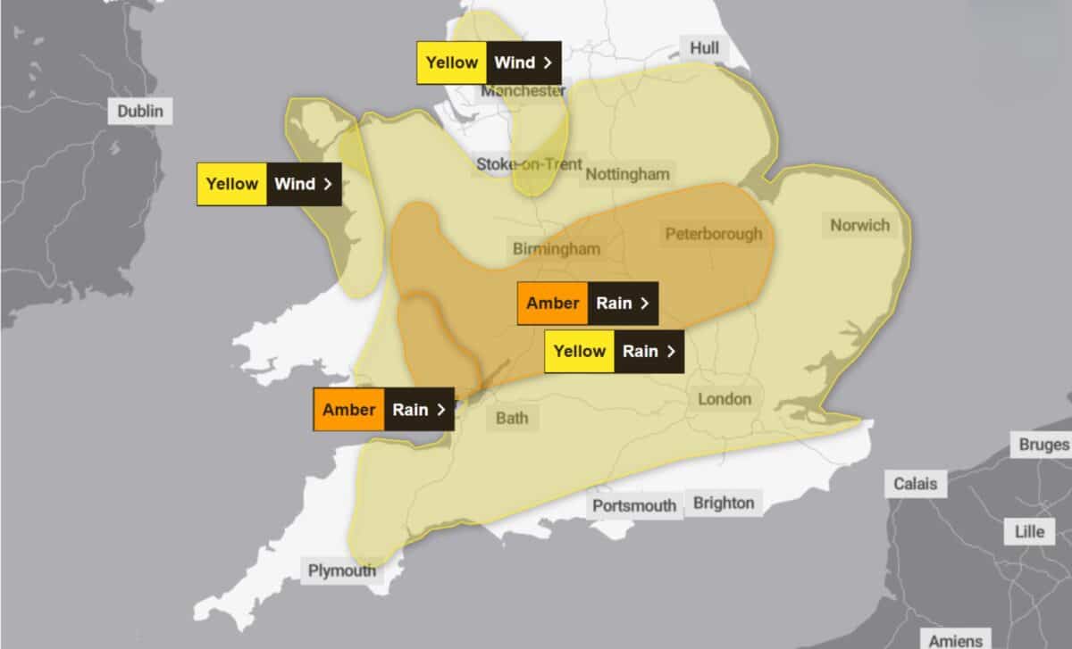 Met Office Storm Claudia