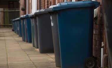 UK waste bins 37 items ban