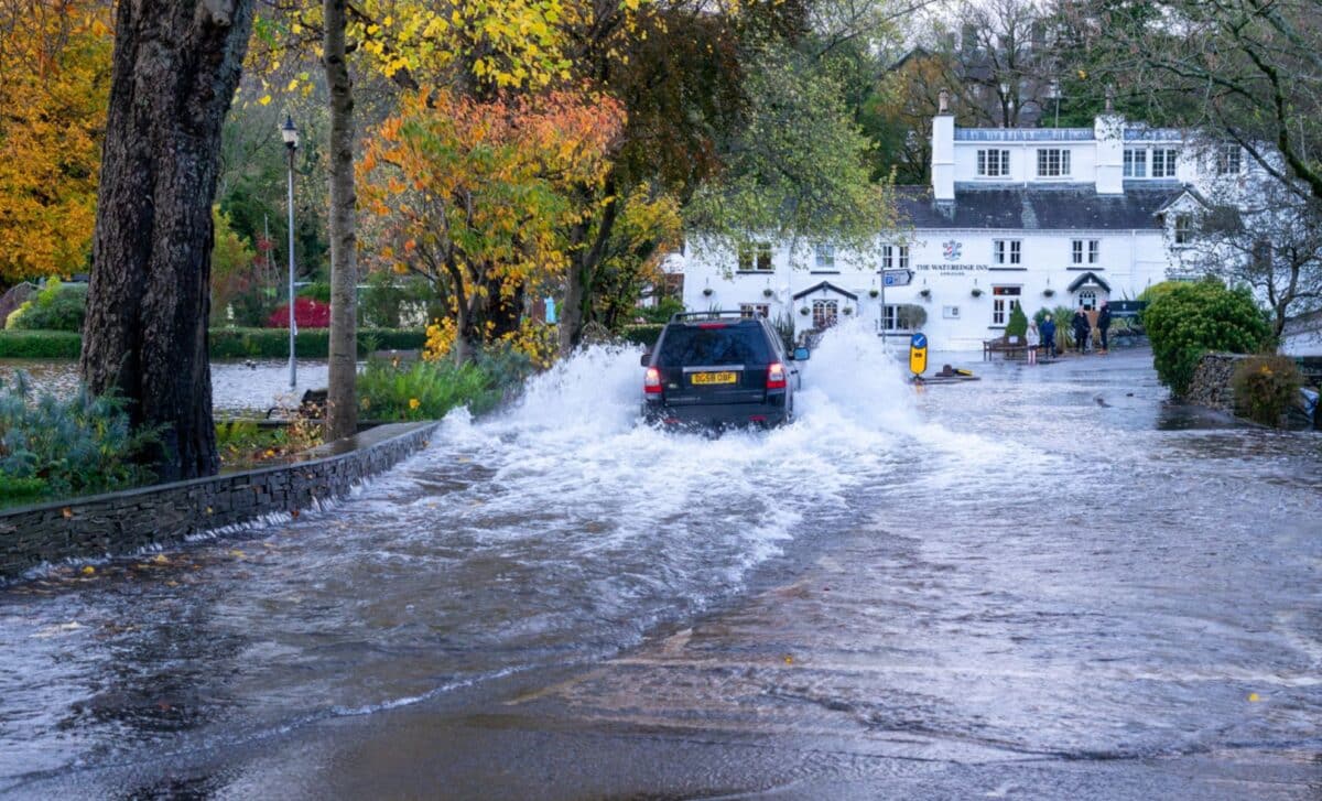 Met office flood warning