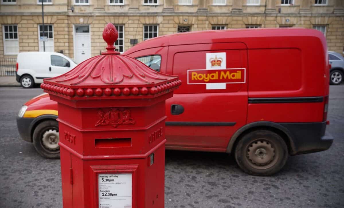 Royal mail delivery disruption