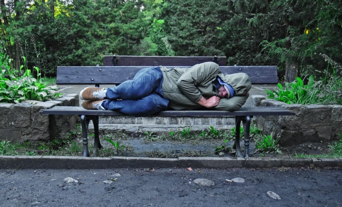 Burnham Unveils £442M Rough Sleeping Plan as North West Areas Secure Millions ©Shutterstock