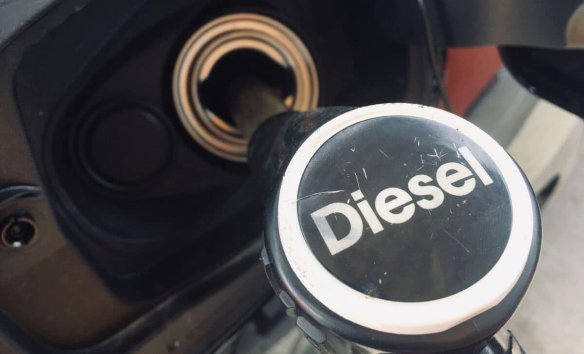 Filling Car with Diesel