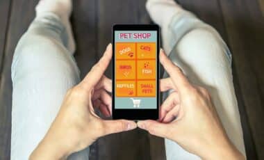 Online store. Pet shop website.