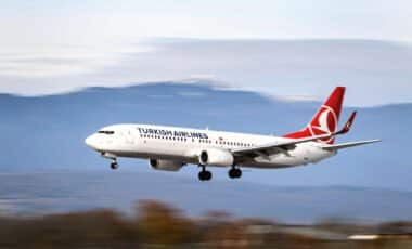 Turkish Airlines' plane