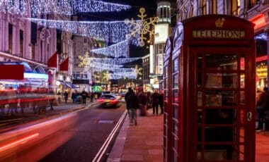 Coulourful Street, White Lights, London