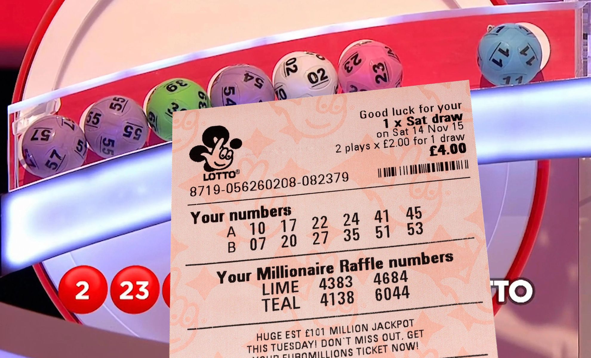 Już dziś wieczorem poznaj numery jackpotów o wartości 2 milionów funtów!