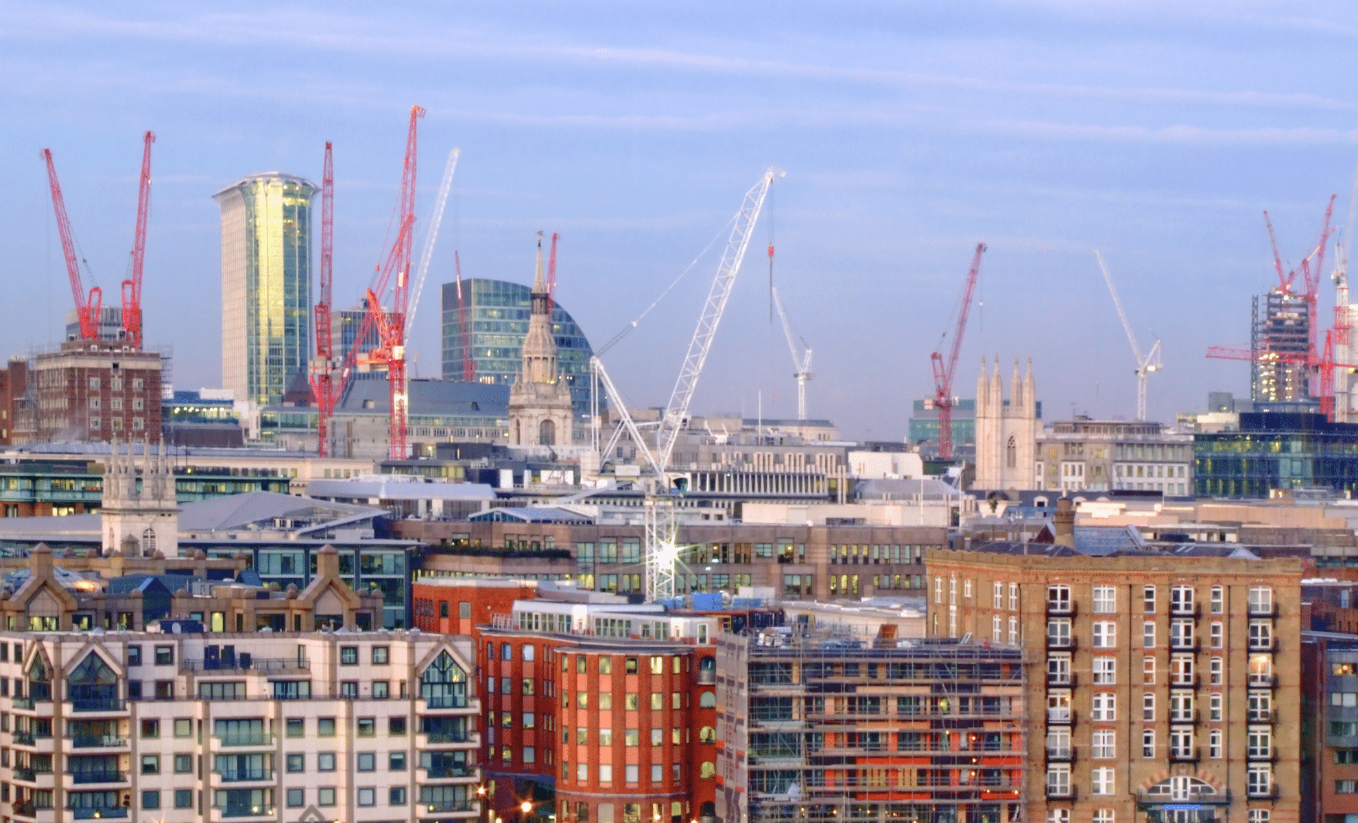 london construction site