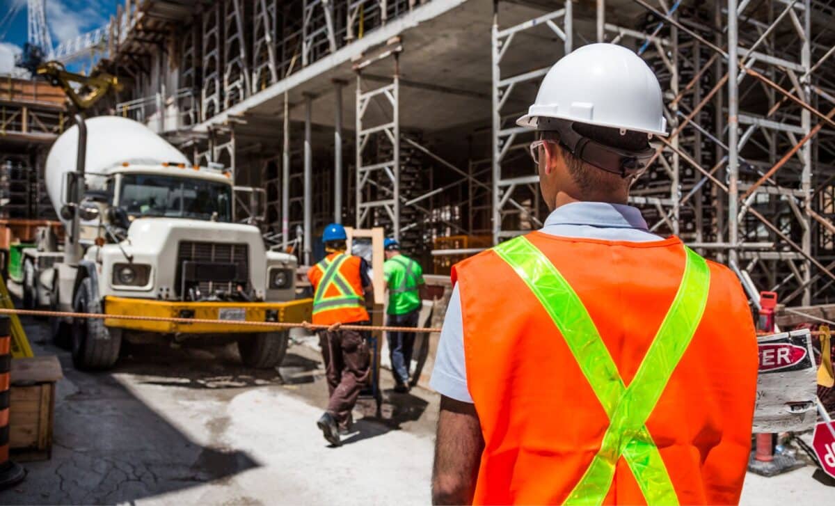 Pay Rises : Workers In Construction Site