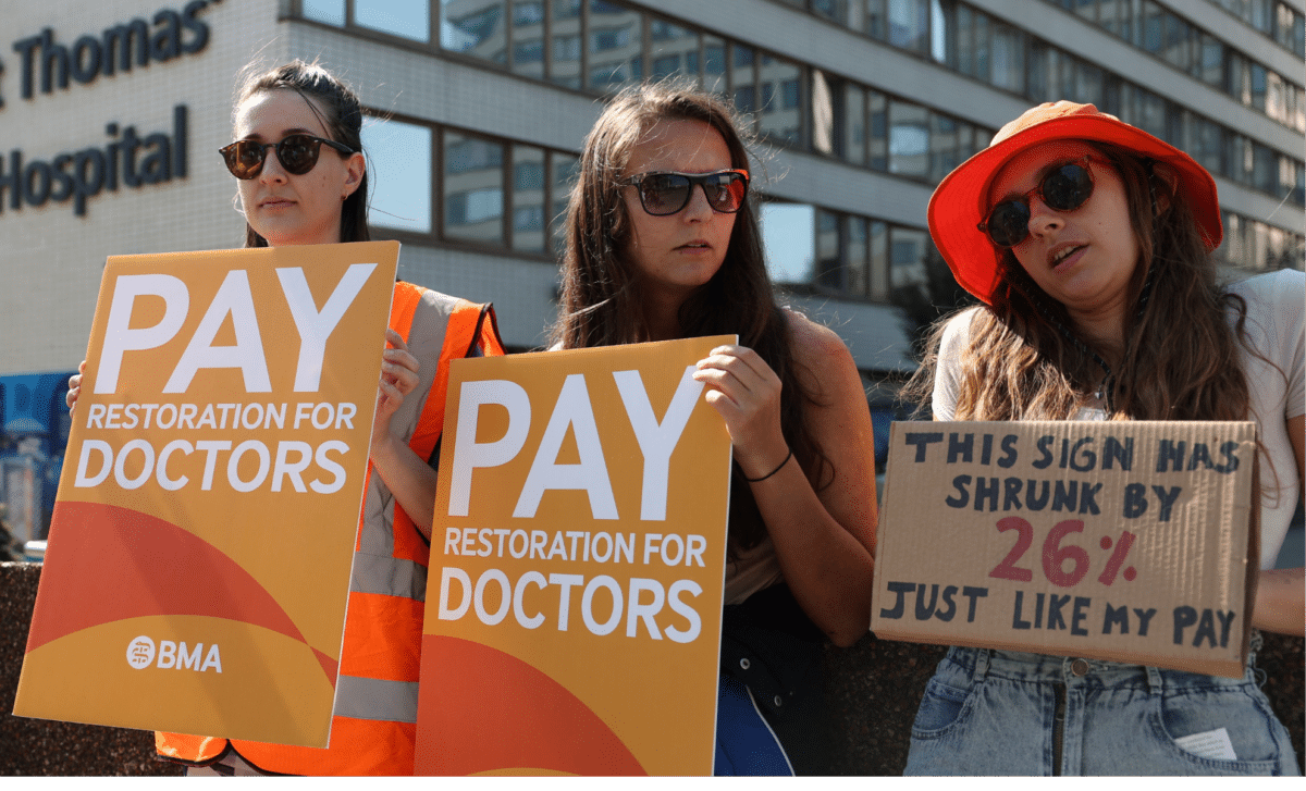 Junior Doctors On Strike