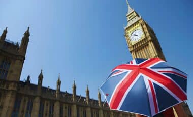 British Summer Time : Parliament Houses, London, England.