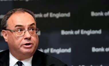 Bank Of England Governor Andrew Bailey