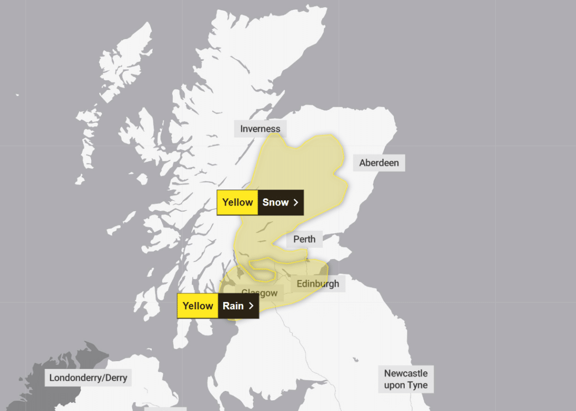 Met Office Weather Warnings Fri 5 Apr